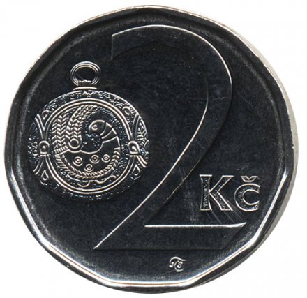 Чехия 2 кроны 2015 год - Карманные часы