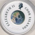 Острова Кука 1 доллар 2010 год - Космический шаттл Columbia