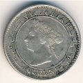 Цейлон 10 центов 1893 год