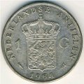 Антильские острова 1 гульден 1964 год - Королева Юлиана
