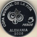 Аргентина 5 песо 2003 год