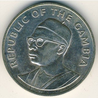 Гамбия 10 даласи 1975 год - 10-летие независимости