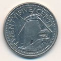 Барбадос 25 центов 2000 год - Мельница