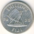 Фиджи 1 шиллинг 1935 год