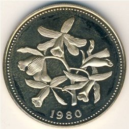 Белиз 100 долларов 1980 год