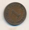 Германия 1 пфенниг 1916 год (A)