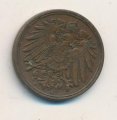 Германия 1 пфенниг 1916 год (A)