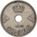 Норвегия 50 эре 1940 год