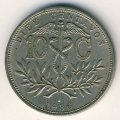 Боливия 10 сентаво 1936 год