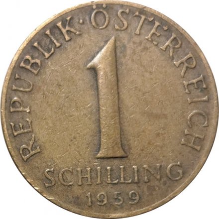 Австрия 1 шиллинг 1959 год