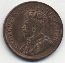 ЮАР 1 пенни 1929 год