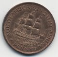 ЮАР 1 пенни 1929 год