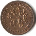 Чехословакия 10 геллеров 1936 год