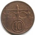 Чехословакия 10 геллеров 1936 год