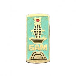 Значок Железная дорога. БАМ. Байкало-Амурская магистраль