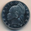 Либерия 1 доллар 1972 год