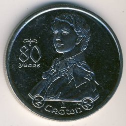 Остров Мэн 1 крона 2006 год