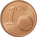 Германия 1 евроцент 2018 год (A)