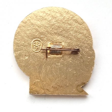 Значок 80 лет конструктор ракетных двигателей А.М. Исаев