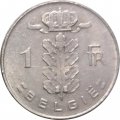 Бельгия 1 франк 1975 год BELGIE
