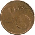 Греция 2 евроцента 2005 год - Трёхмачтовый корвет