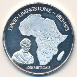 Мозамбик 1000 метикал 2004 год