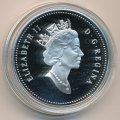 Канада 1 доллар 1997 год - 25 лет Суперсерии СССР-Канада 1972