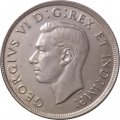 Канада 1 доллар 1939 год - Королевский визит в Оттаву