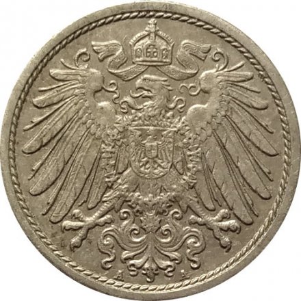 Германия 10 пфеннигов 1914 год (A)