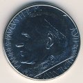 Ватикан 50 лир 1985 год