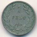 Колумбия 1 песо 1907 год