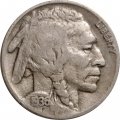 США 5 центов 1936 год - Buffalo Nickel (D)