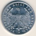 Веймарская республика 500 марок 1923 год (G)