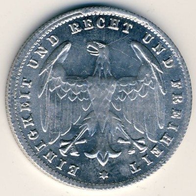 Веймарская республика 500 марок 1923 год (G)