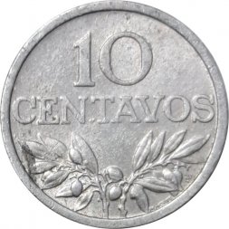 Португалия 10 сентаво 1972 год