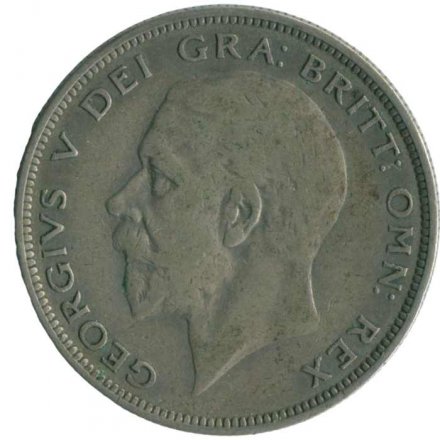 Великобритания 1/2 кроны 1935 год