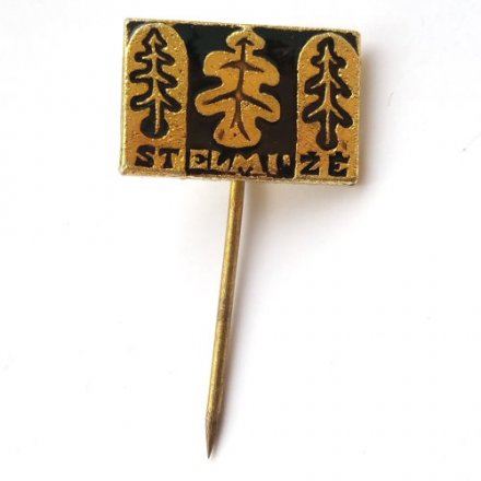 Значок-иголка Stelmuze. Стелмуже. Литва
