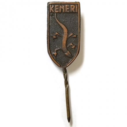 Значок-иголка Кемери (Kemeri). Латвийская ССР. Ящерица