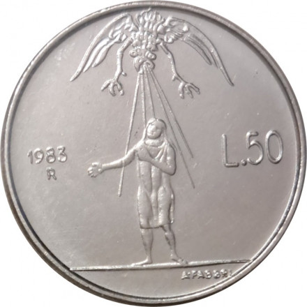 Сан-Марино 50 лир 1983 год - Ядерная угроза