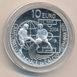 Сан-Марино 10 евро 2004 год