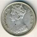 Гонконг 10 центов 1900 год