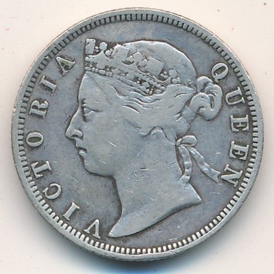 Гонконг 20 центов 1894 год