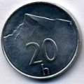 Словакия 20 гелеров 2000 год - Горный пик