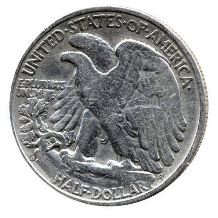 США 1/2 доллара 1941 год - &quot;S&quot; (Сан-Франциско)