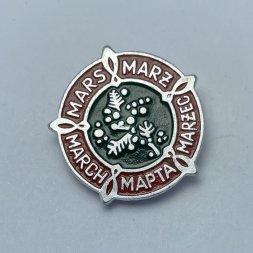 Значок 8 марта  