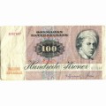 Дания 100 крон 1972 (1979) год - VF