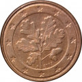 Германия 1 евроцент 2002 год (A)