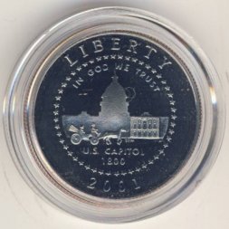 США 1/2 доллара 2001 год