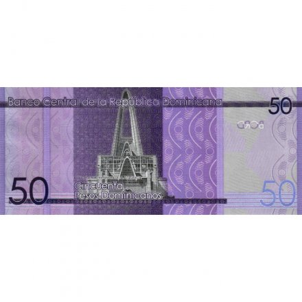 Доминикана 50 песо 2023 год - UNC
