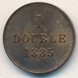 Гернси 1 дубль 1885 год